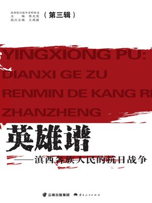 cover image of 英雄谱